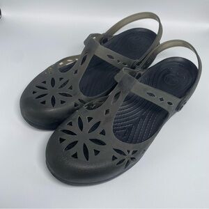 CROCS Gray Women's Mules